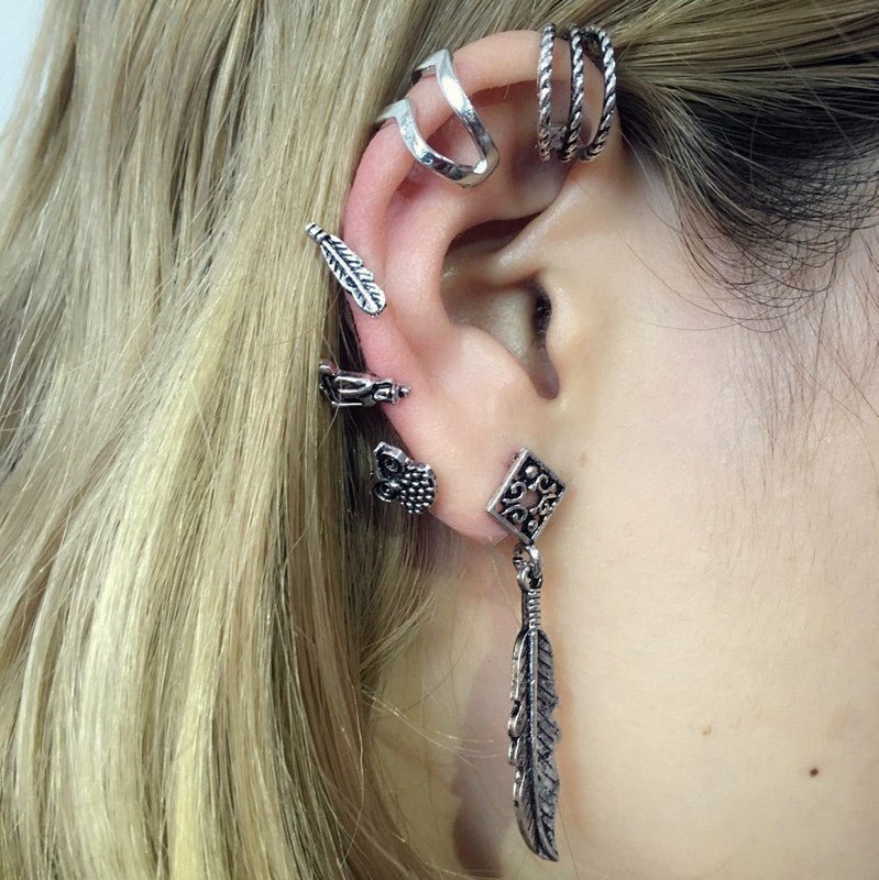 Fashion Bohemian Retro Simple Set Earrings Earrings