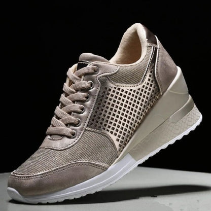 Wild round head breathable single shoes