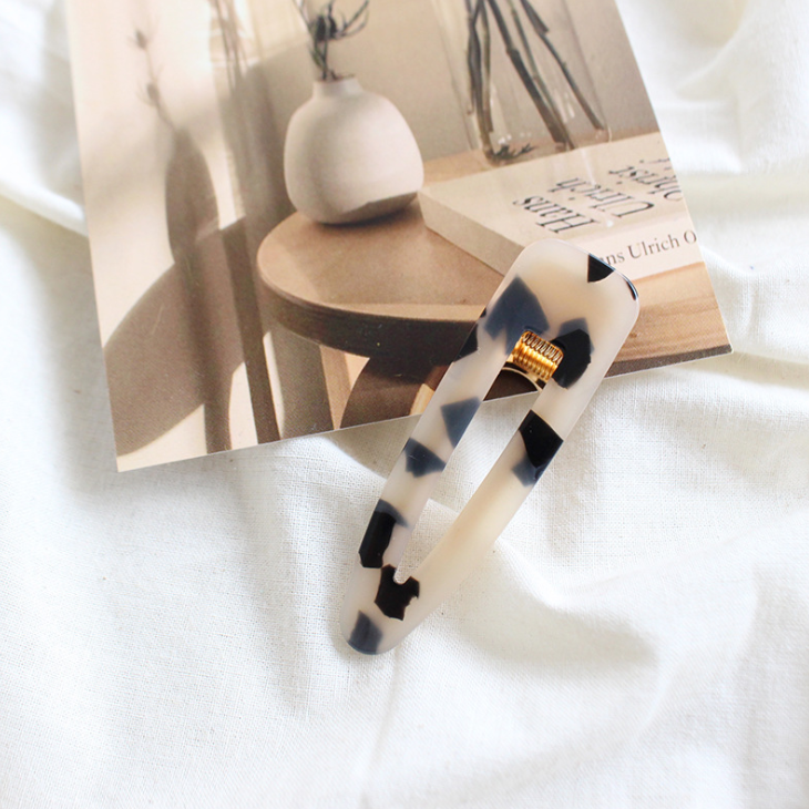 Leopard Print Waterdrop Hair For Women Barrettes Clips Cute Lovely Girls Hairpin Barrette Multi-Style Hair Accessaries Jewelry