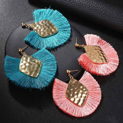 Exaggerated earrings Bohemian fashion earrings