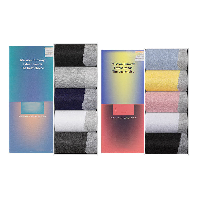 Mid Calf Plus Velvet Thickened And Breathable Socks