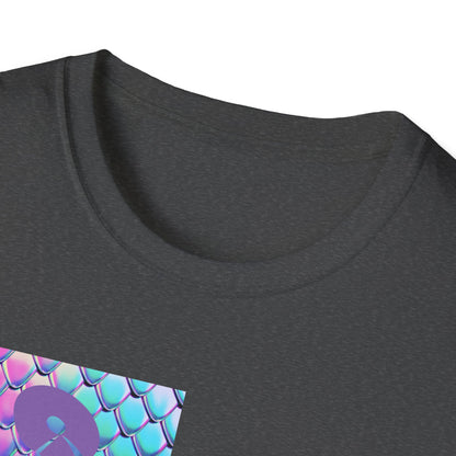 Unisex Softstyle T-Shirt - Colorful Snakeskin & Inspirational Design