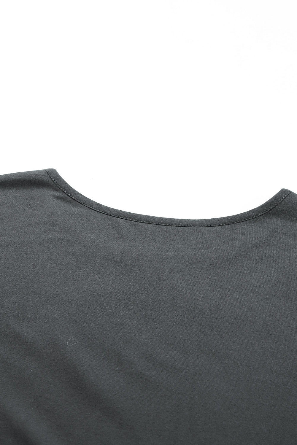 Black Ombre Leopard Print T-shirt