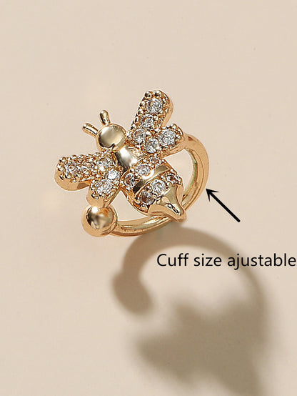 Exquisite Design Smart Little Bee Non-piercing Ear Clip