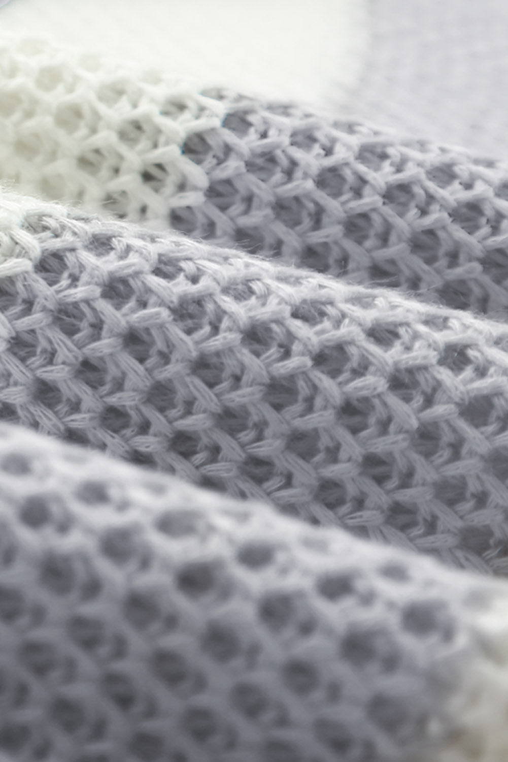 Multicolor Striped Oversized Sweater