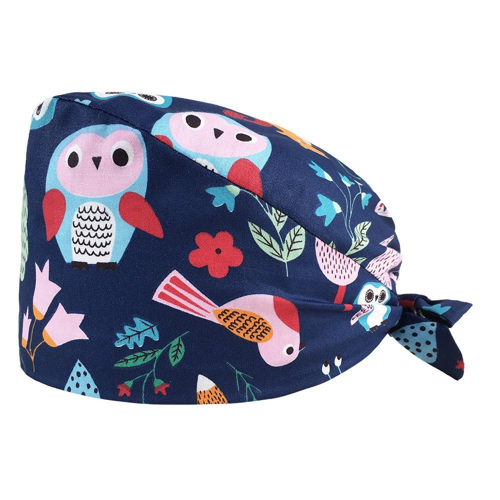 Printed operating room hat