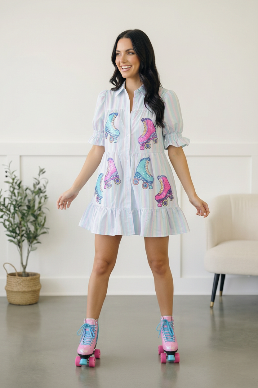 A Roller Daydream Tiered Summer Dress