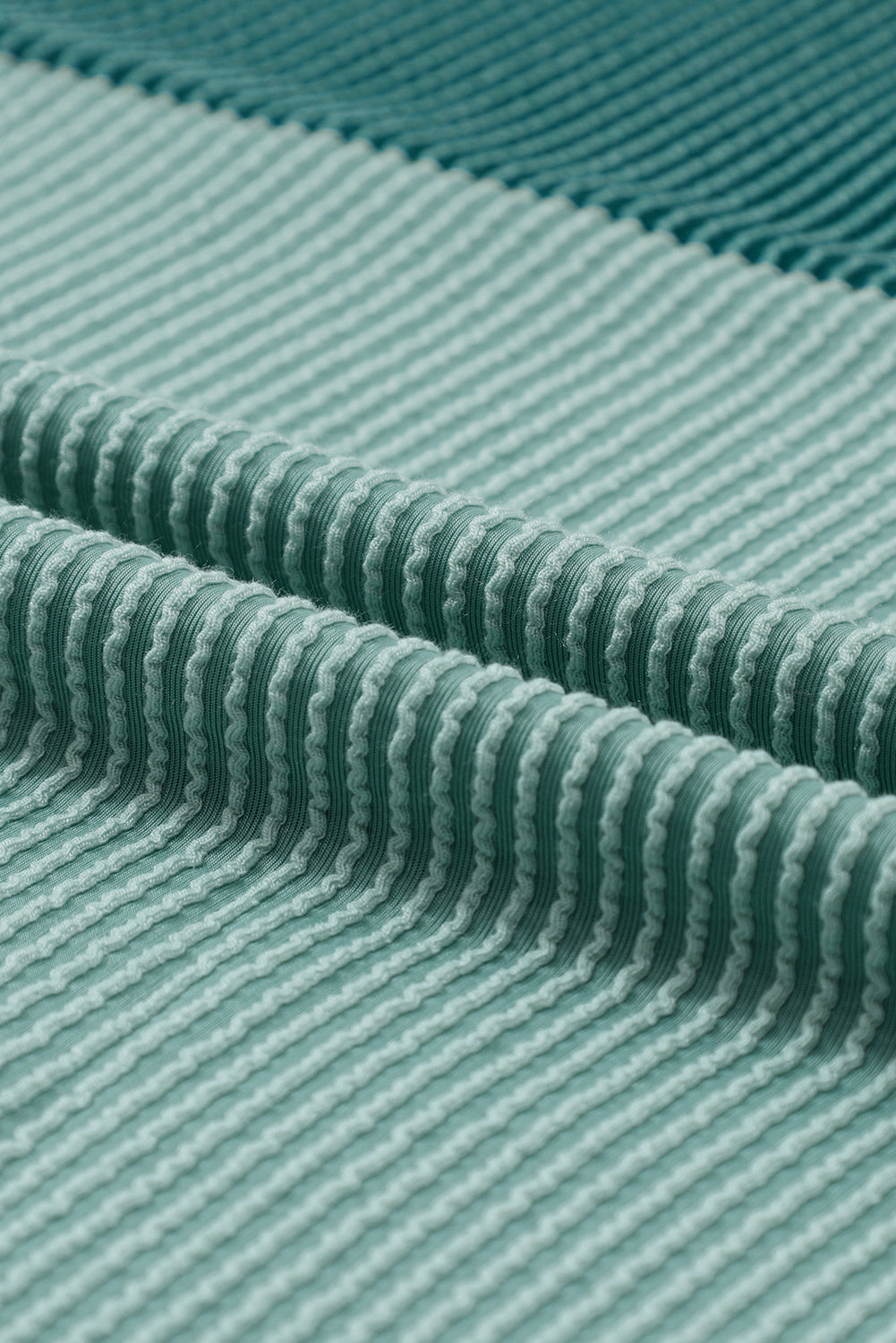 Fiery Red Corded 2pcs Colorblock Pullover and Pants Outfit