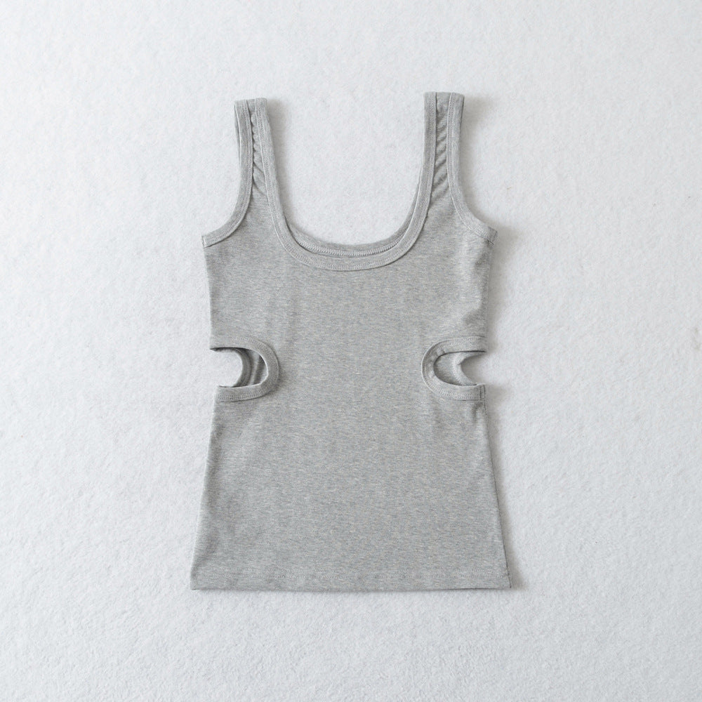 Holiday Casual Camisole With Holes On Both Sides