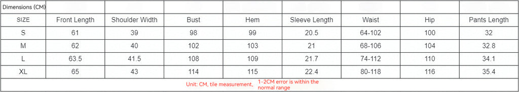 Cardigan Short Sleeved Pajama Home Suit