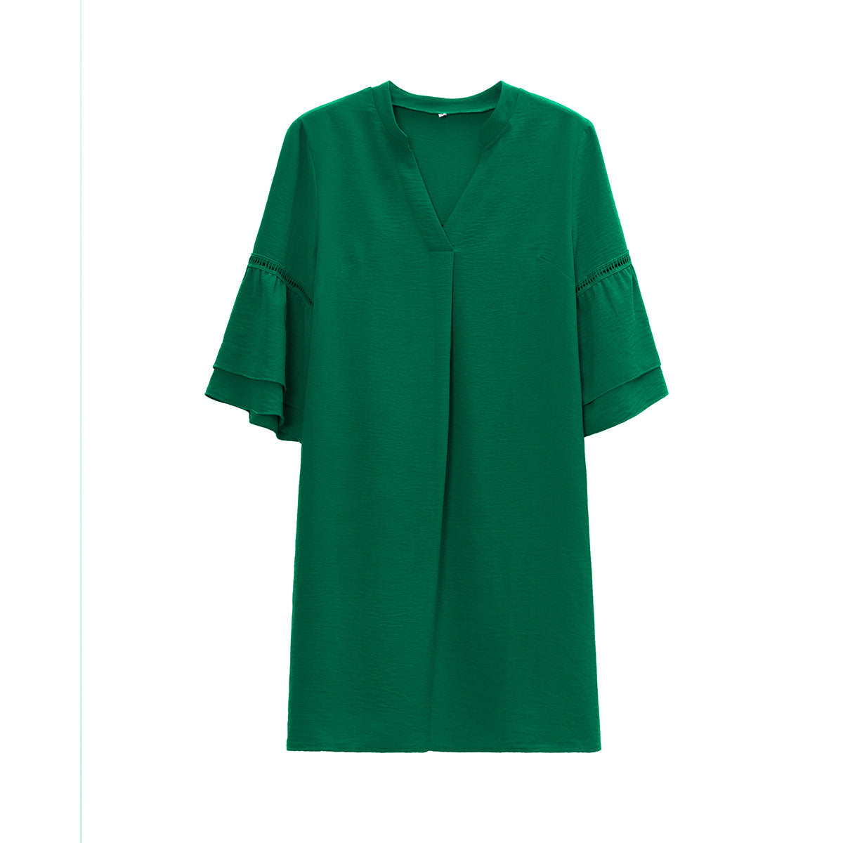 Loose V-neck Skirt Women's Clothing