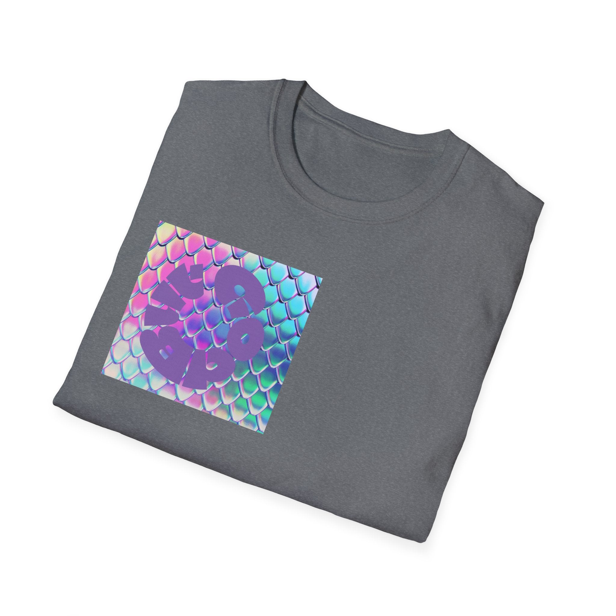 Unisex Softstyle T-Shirt - Colorful Snakeskin & Inspirational Design