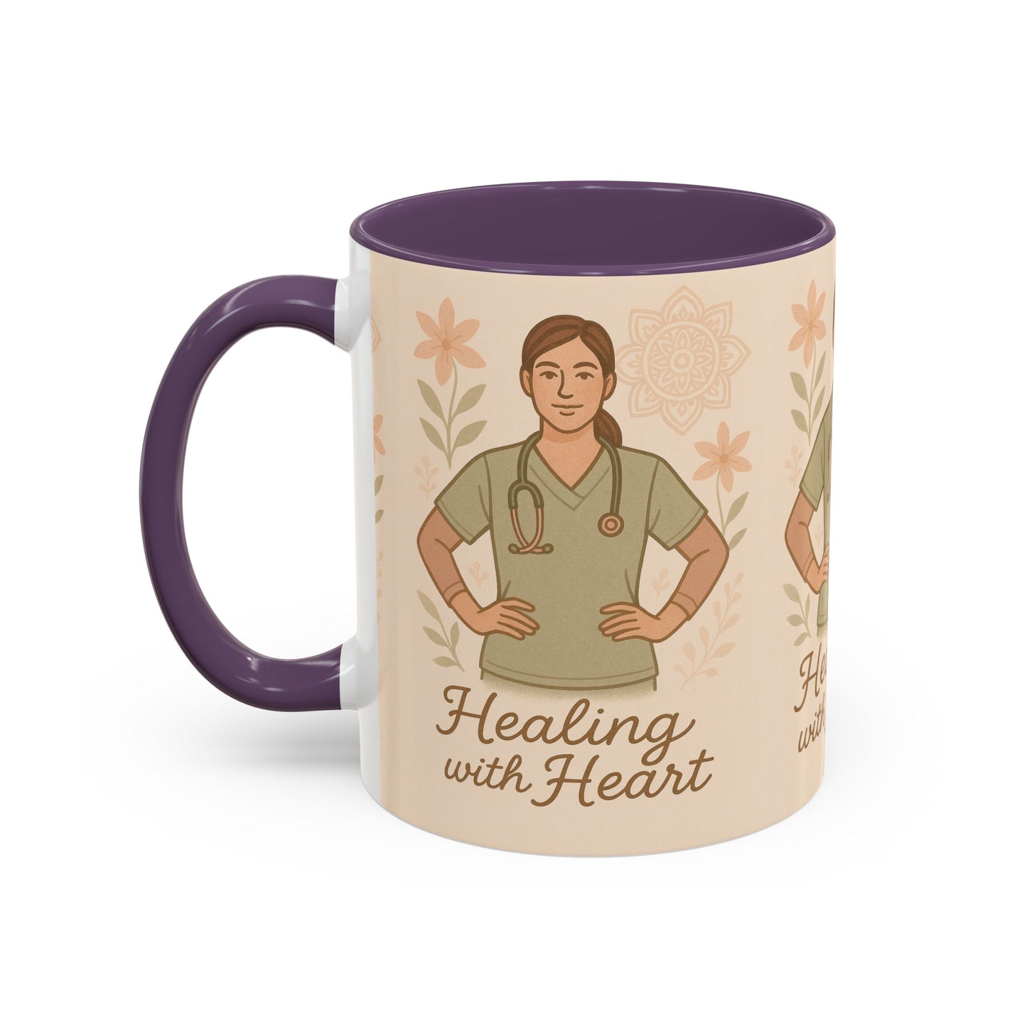 Mug Nursing Healing with Heart 11oz