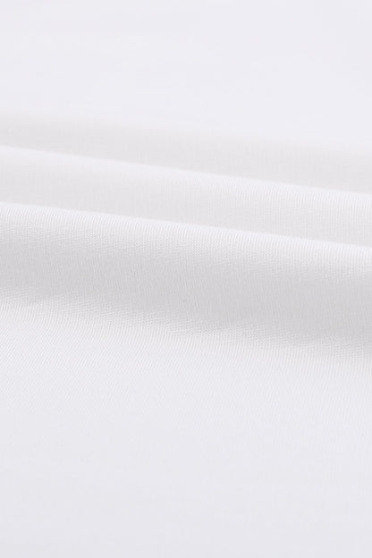 Black Pocketed Tee with Side Slits