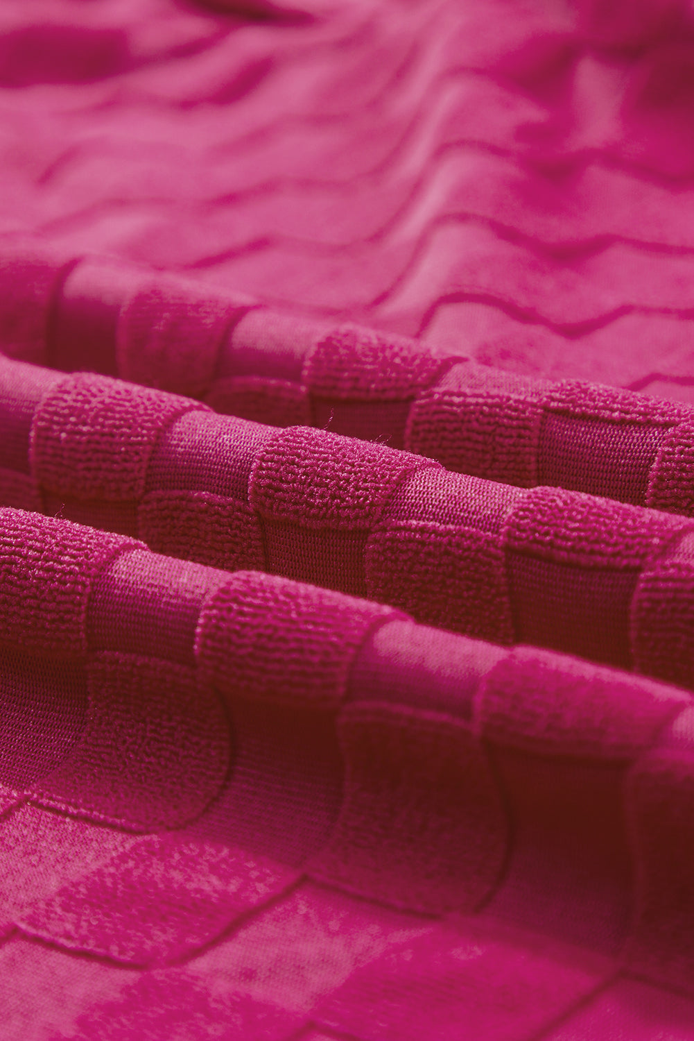 Black Solid Textured Thumbhole Sleeve Top