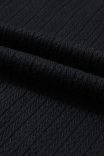 Red Dahlia Merry Christmas Graphic Jacquard Knit Curvy Top