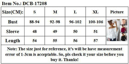 Off-shoulder Strap Chiffon Blouse Top Women's Clothing
