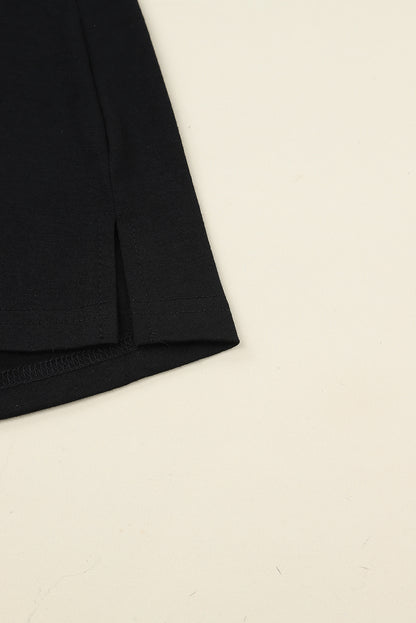 Orange Button Up High Waist Long Sleeve Dress