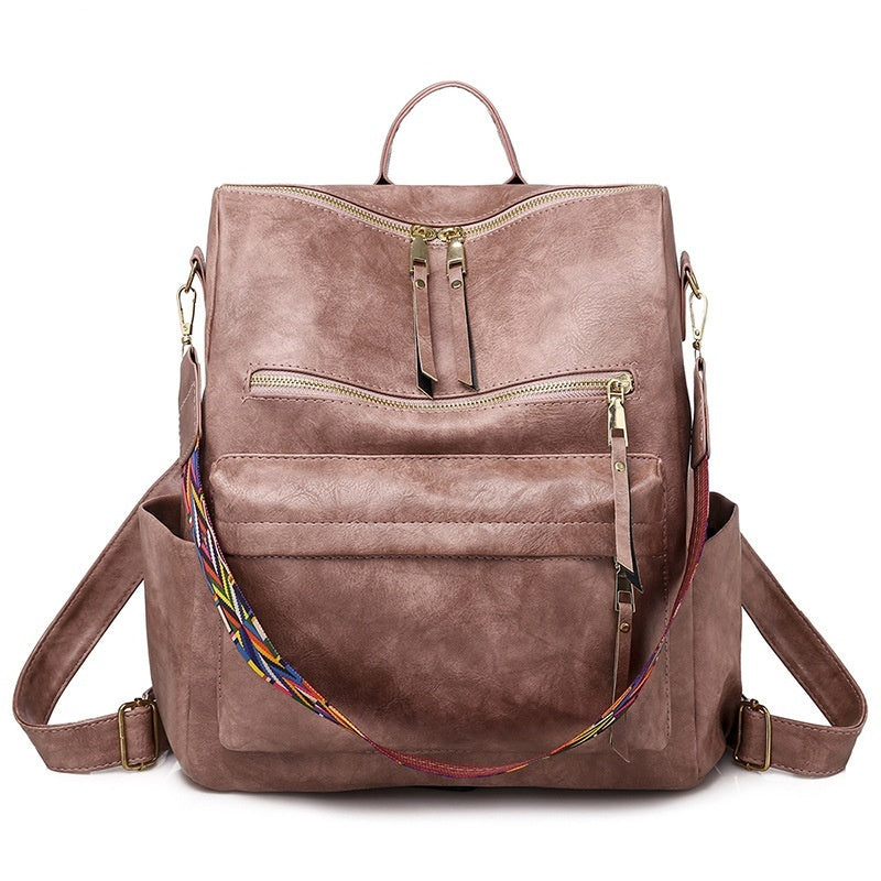 Large-Capacity Niche-Design Womens Backpack
