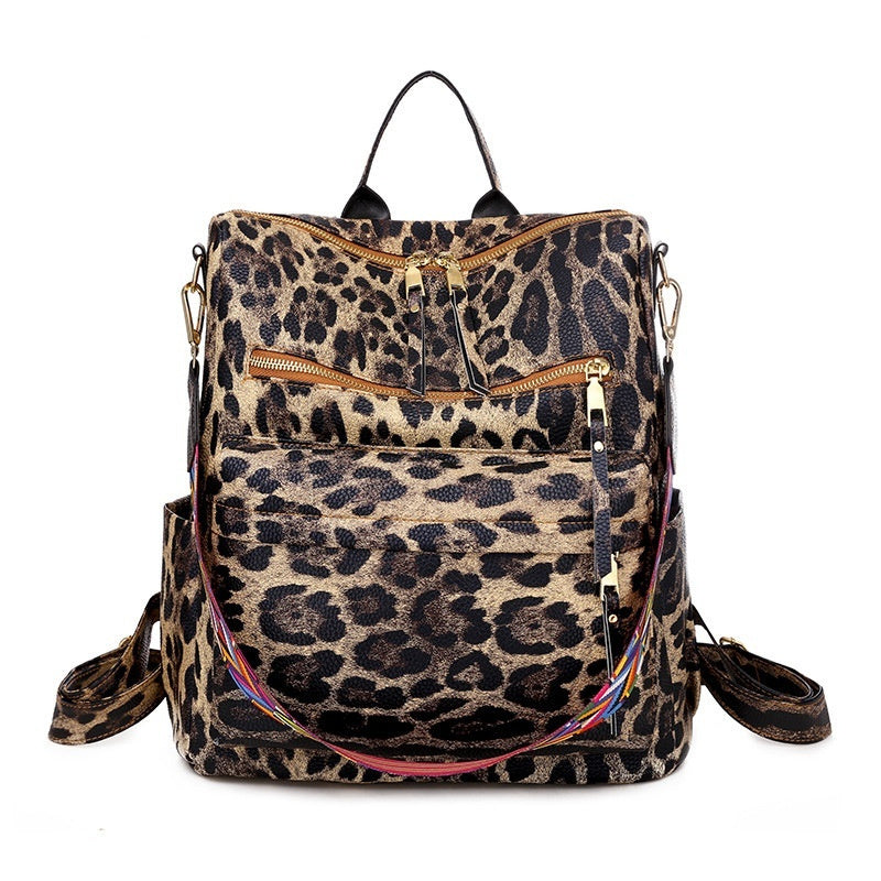 Large-Capacity Niche-Design Womens Backpack