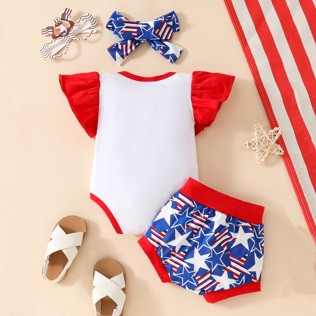Baby Sleeveless Shorts Suit Summer