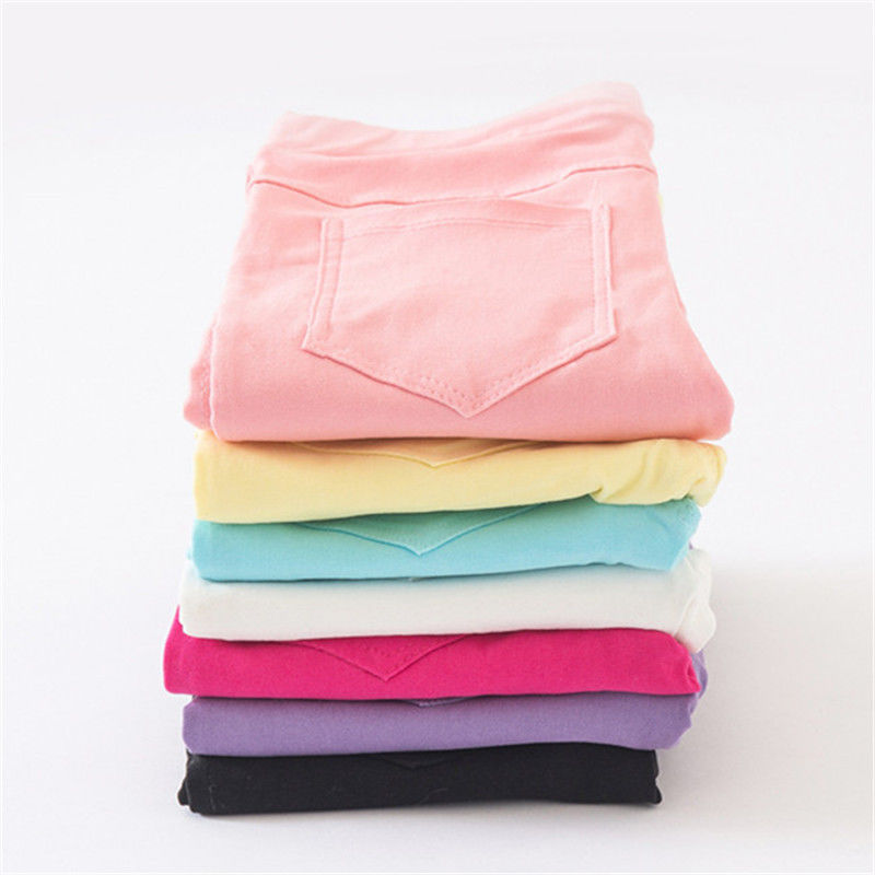 Pencil Pants Slim Fit All-match Stretch Children's Casual All-matching