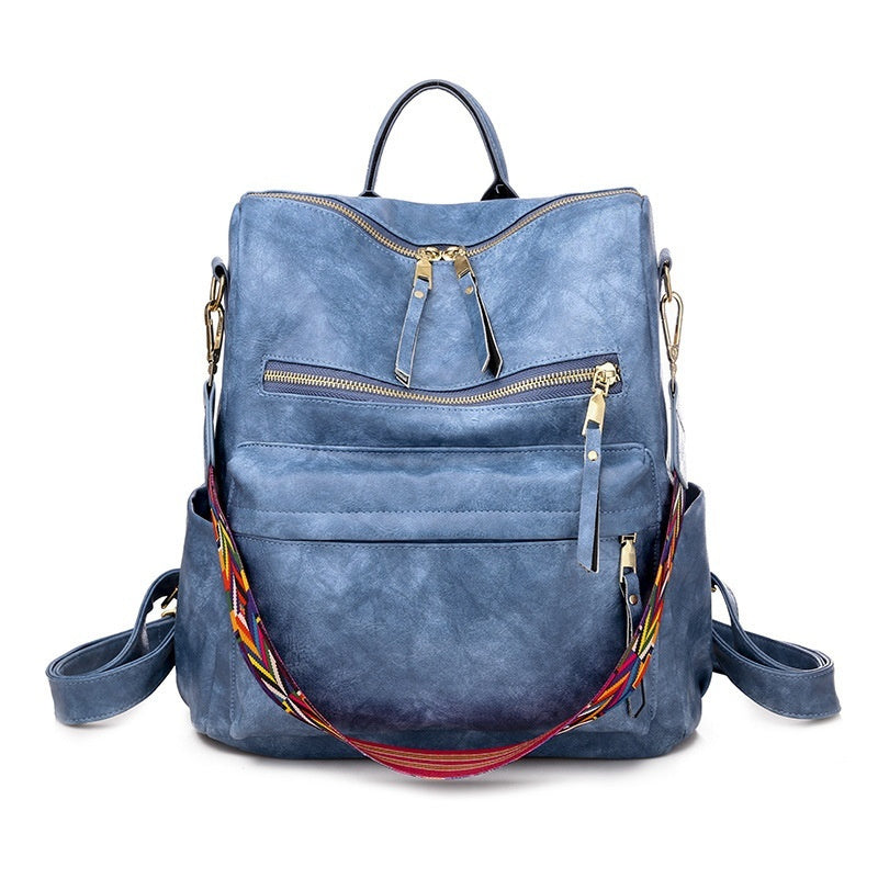 Large-Capacity Niche-Design Womens Backpack