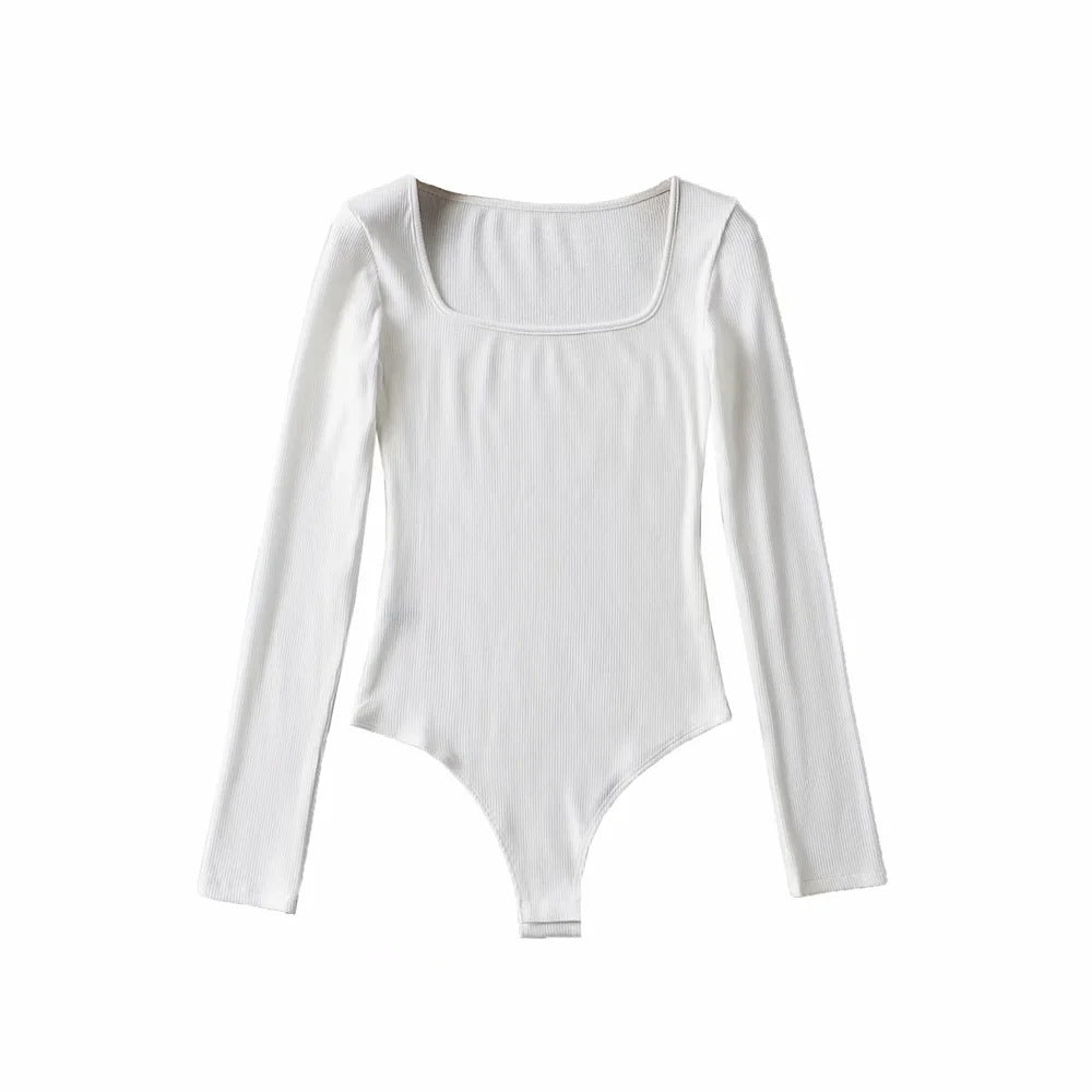 Early Spring Brushed Versatile T-shirt Jumpsuit