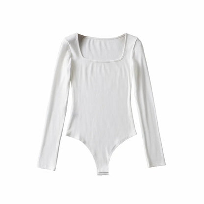 Early Spring Brushed Versatile T-shirt Jumpsuit