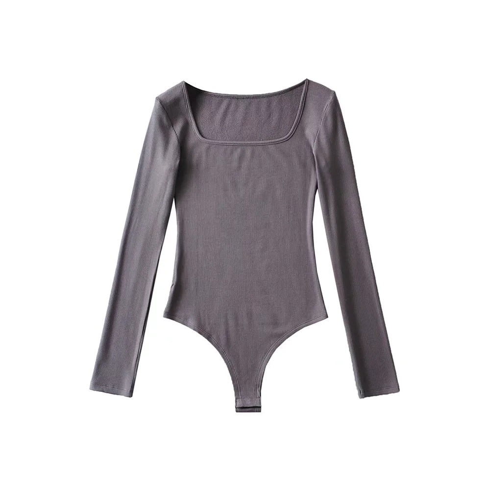 Early Spring Brushed Versatile T-shirt Jumpsuit