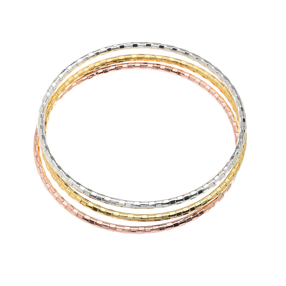 Golden Ancient Law Inheritance Thin Bracelet Female Accessories