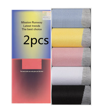 Mid Calf Plus Velvet Thickened And Breathable Socks