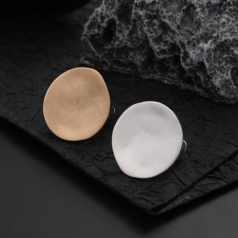 Elastic Metal Ladies Brushed Ring Wholesale