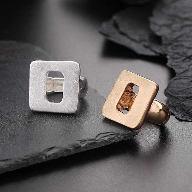 Elastic Metal Ladies Brushed Ring Wholesale