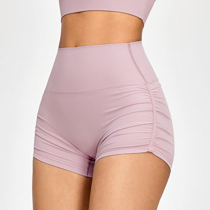 Women's High-waisted Hip Lift Cycling Shorts