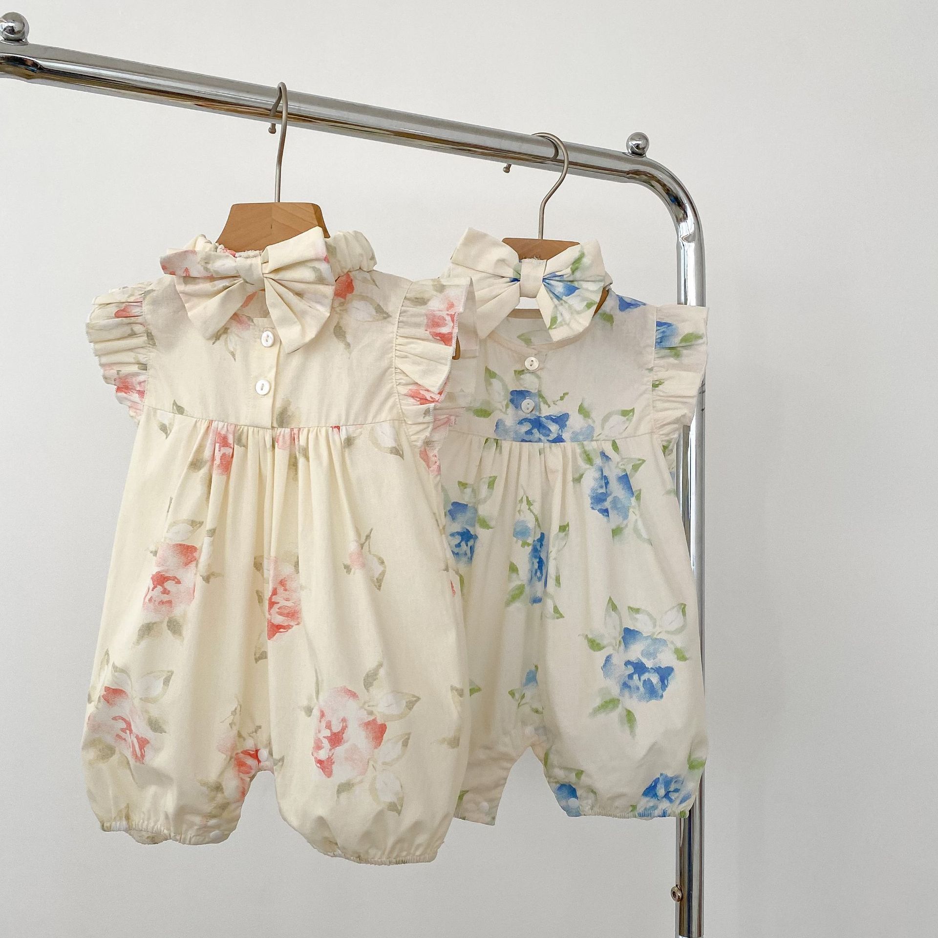 Summer Short-sleeved Top Shorts Suit