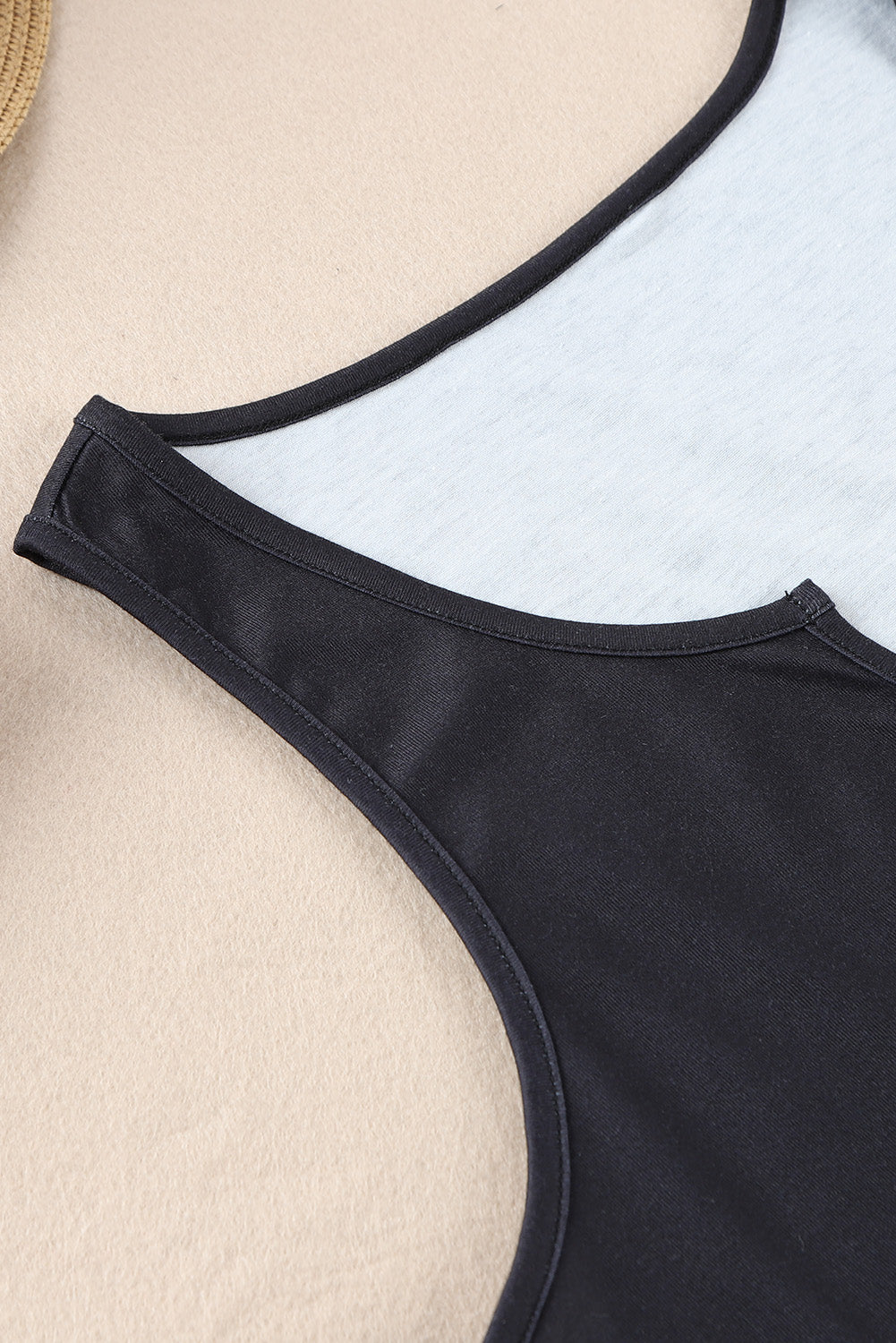 Black Ombre Leopard Print T-shirt