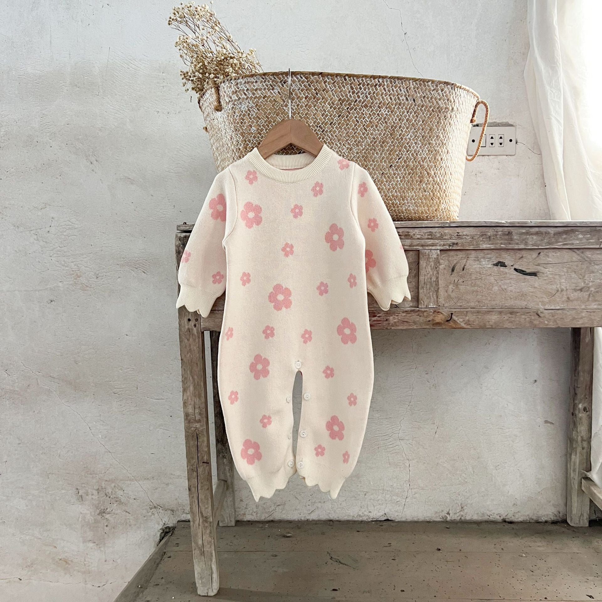 Romper Baby Easy To Wear And Take Off Jumpsuit