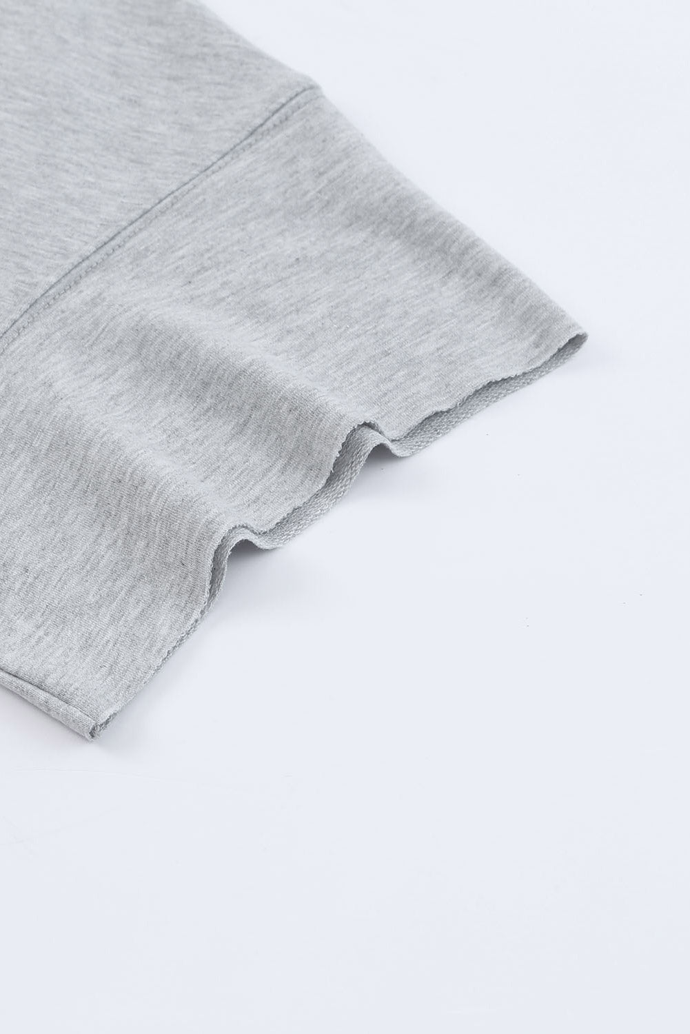 Dark Gray Drop Shoulder Sleeve Oversize Bodysuit