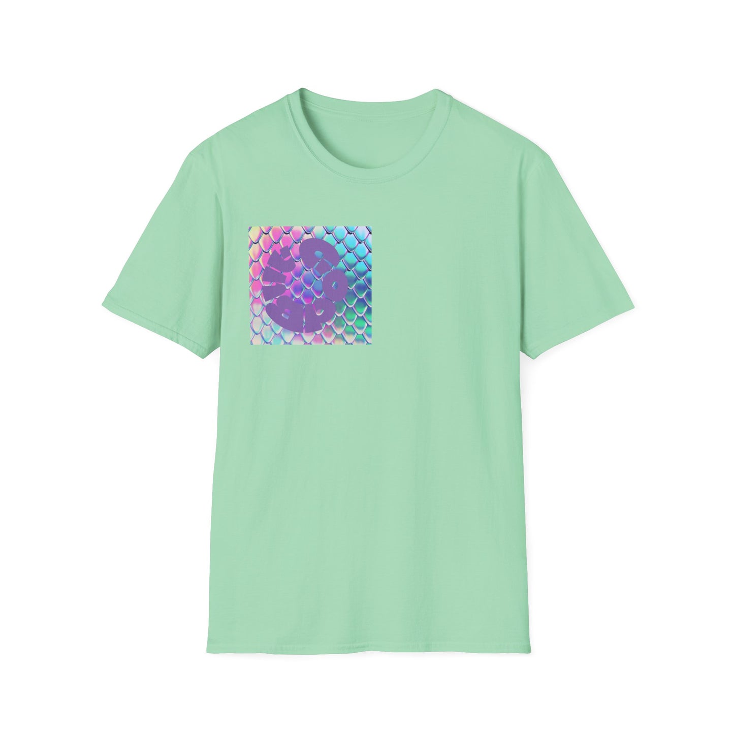 Unisex Softstyle T-Shirt - Colorful Snakeskin & Inspirational Design