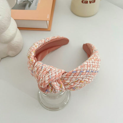 Fashion Retro Type Classic Style Woolen Knotted Headband