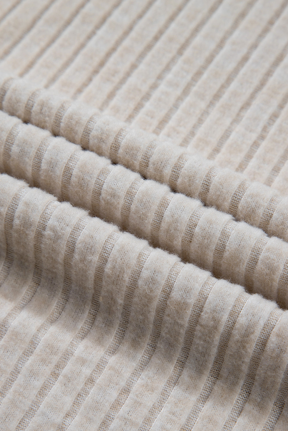 Pink Plain Ribbed Loose Fit Two Piece Lounge Set