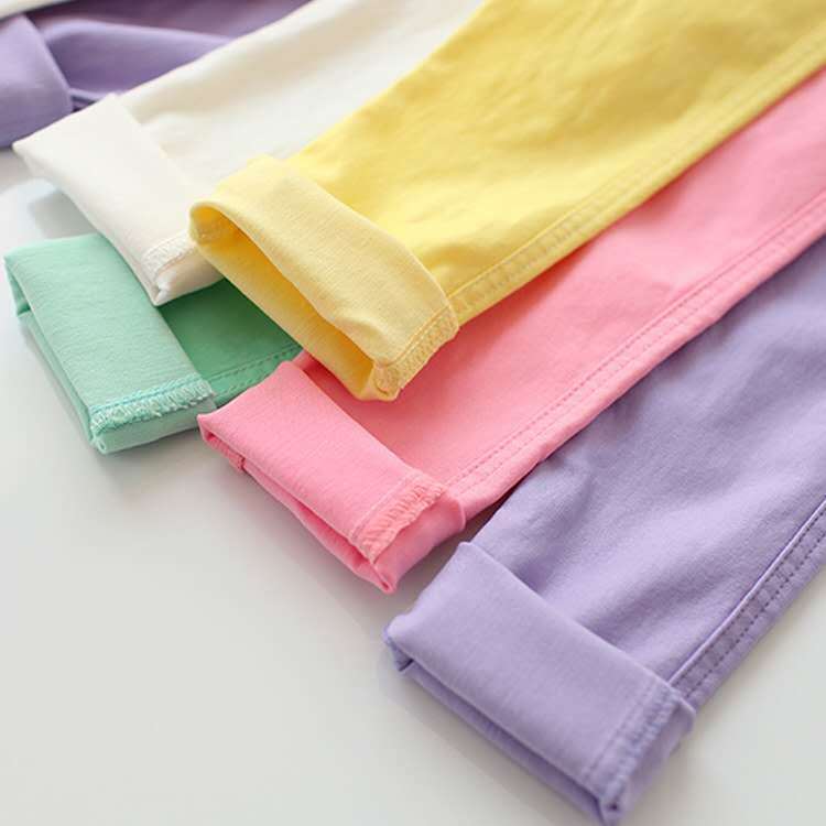 Pencil Pants Slim Fit All-match Stretch Children's Casual All-matching