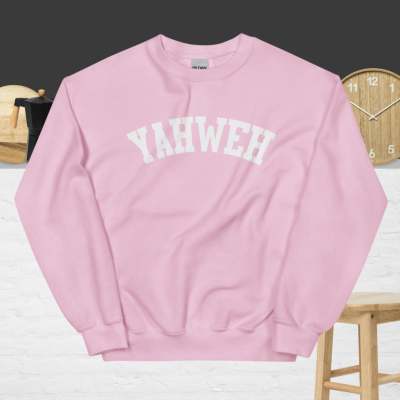European And American Letters Printed Crew Neck Sweatshirt