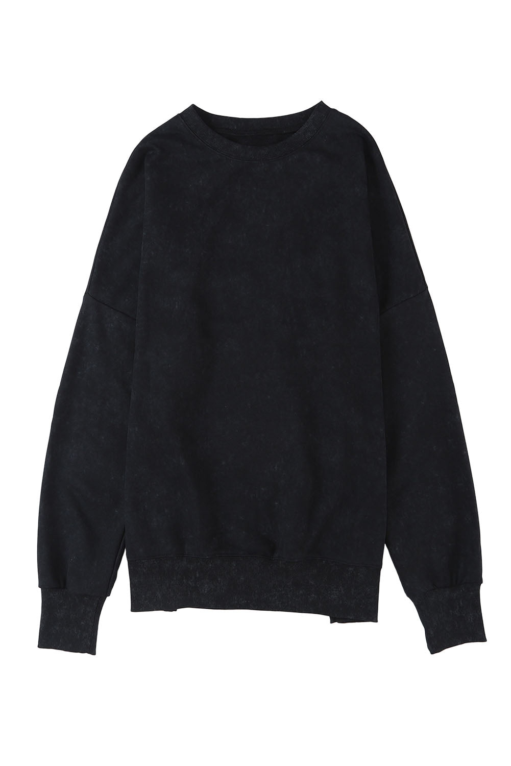 Black GAME DAY Graphic Oversized Sweatshirt