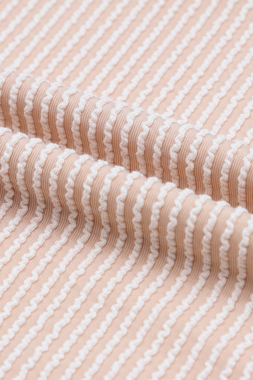 Fiery Red Corded 2pcs Colorblock Pullover and Pants Outfit