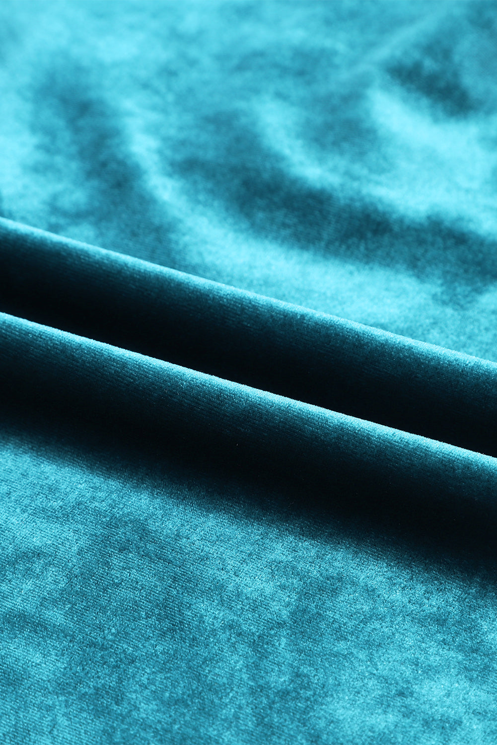 Skobeloff Velvet Buttoned Front Ruffled Mini Dress