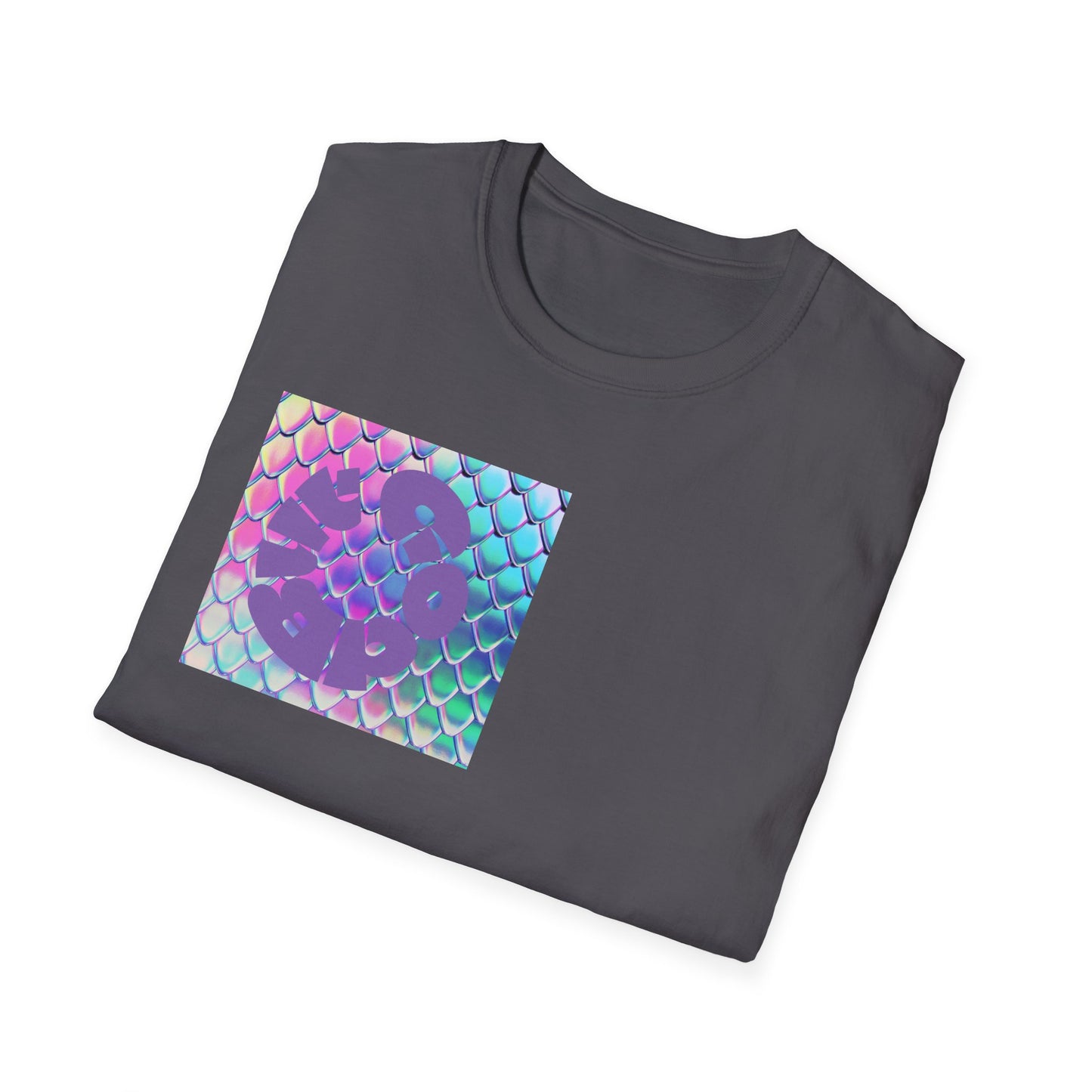 Unisex Softstyle T-Shirt - Colorful Snakeskin & Inspirational Design