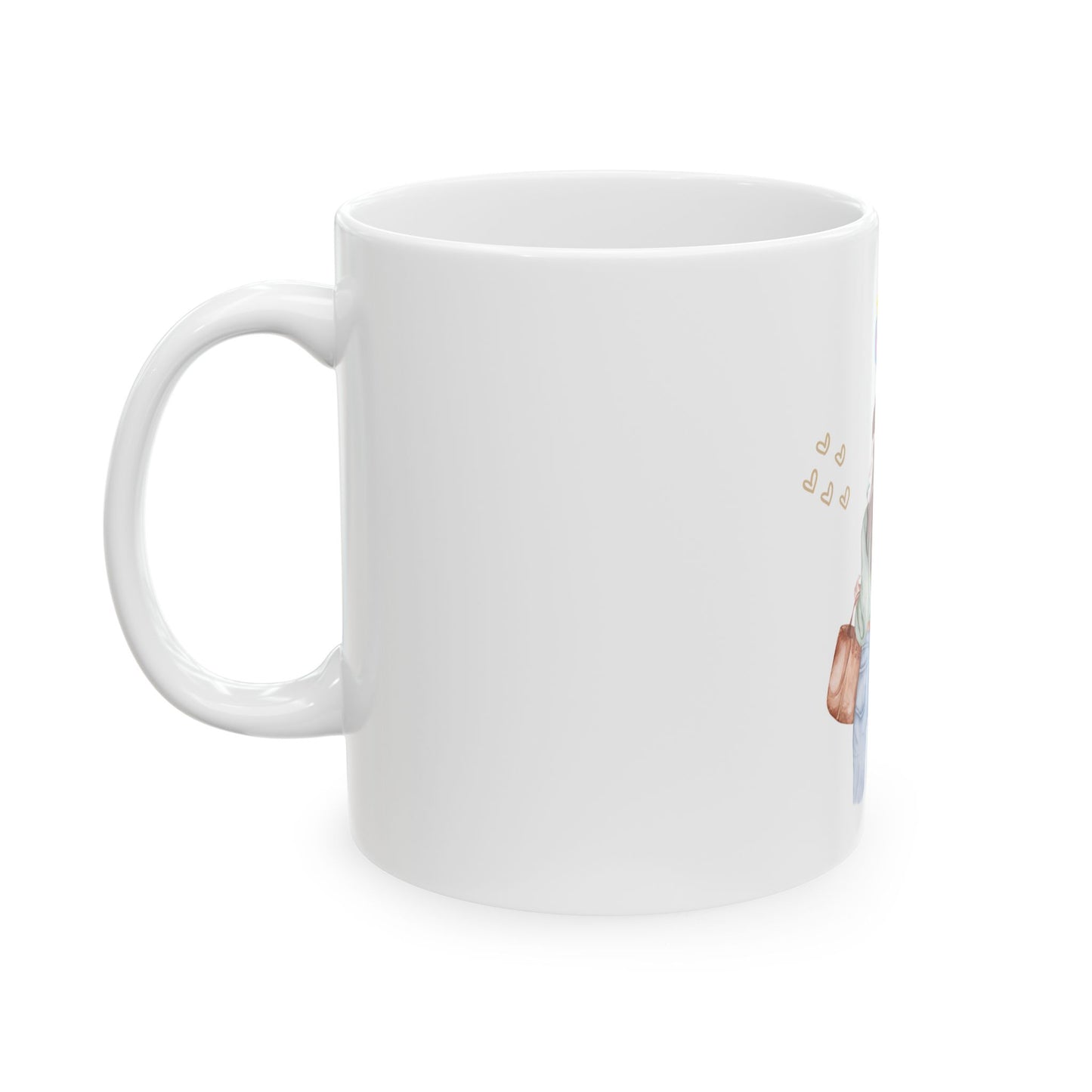 Mug - You Are Enough Cup, Inspirational Quote