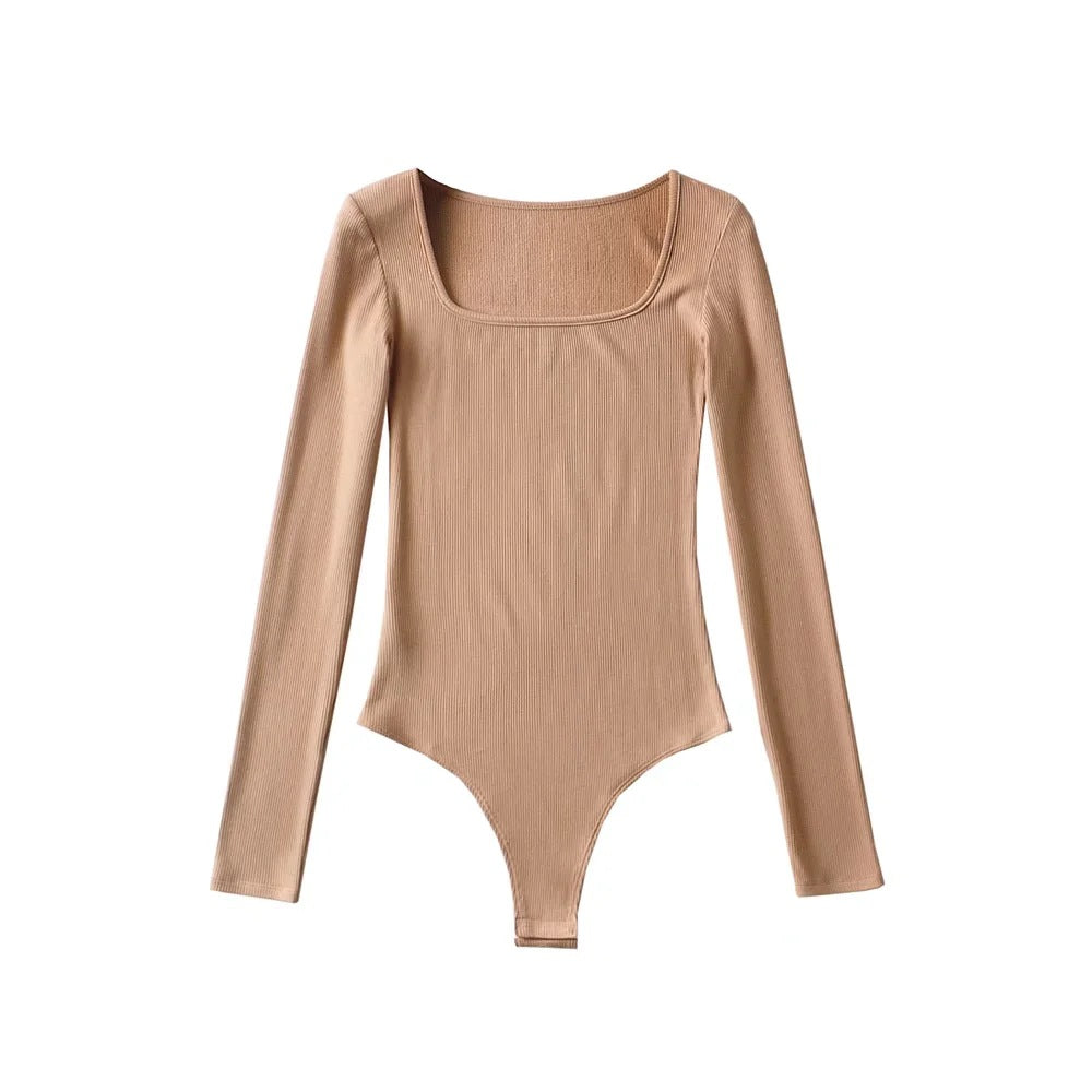 Early Spring Brushed Versatile T-shirt Jumpsuit